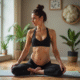 mulher-gravida-fazendo-pilates