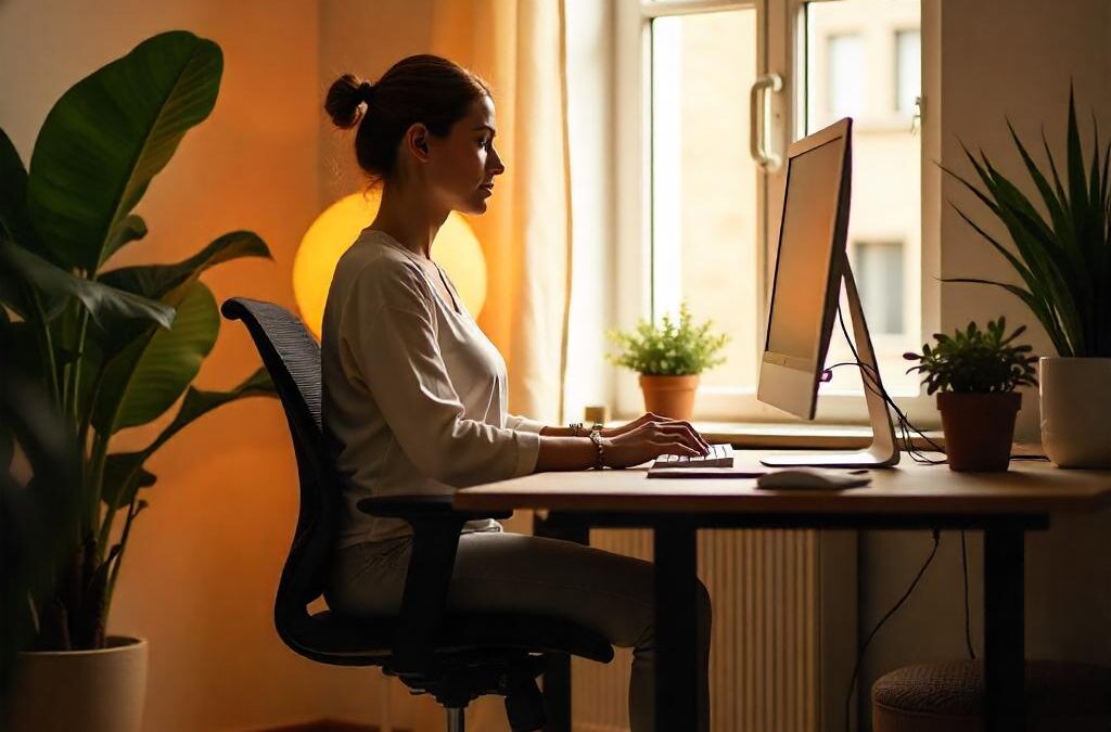 Dor nas Costas no Home Office? Guia Completo de Ergonomia e Fisioterapia