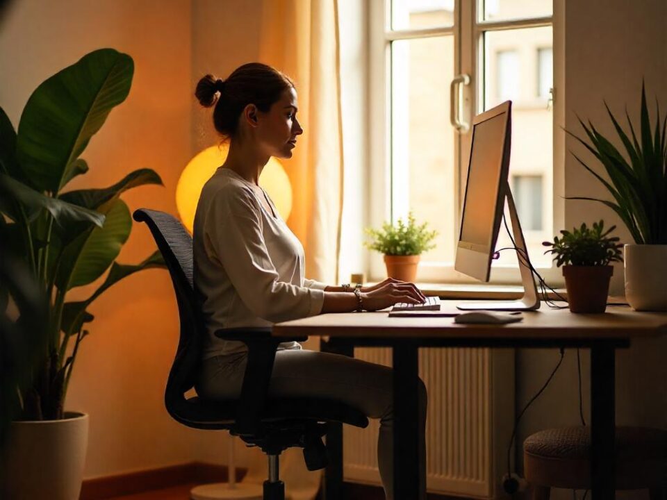 Dor nas Costas no Home Office? Guia Completo de Ergonomia e Fisioterapia
