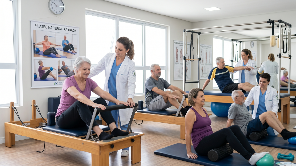 Pilates na Terceira Idade: A Chave para a Prevenção de Quedas, Ganho de Autonomia e Envelhecimento Seguro